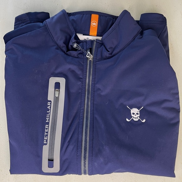 Peter Millar Other - NWOT Peter Millar Navy Hyperlight Fuse Hybrid Golf Vest Size M